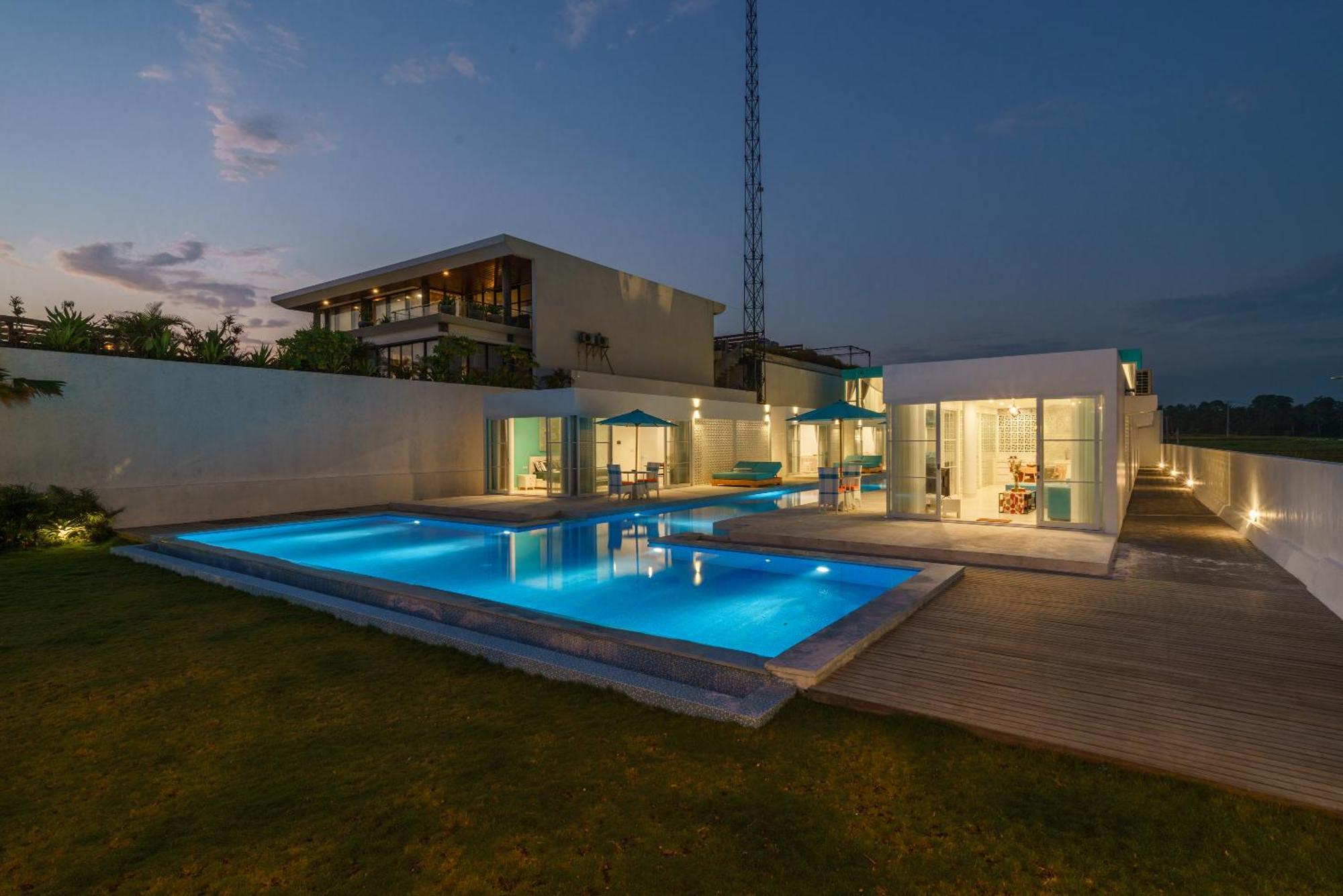 Abian Kapas Beach House Selemadeg エクステリア 写真